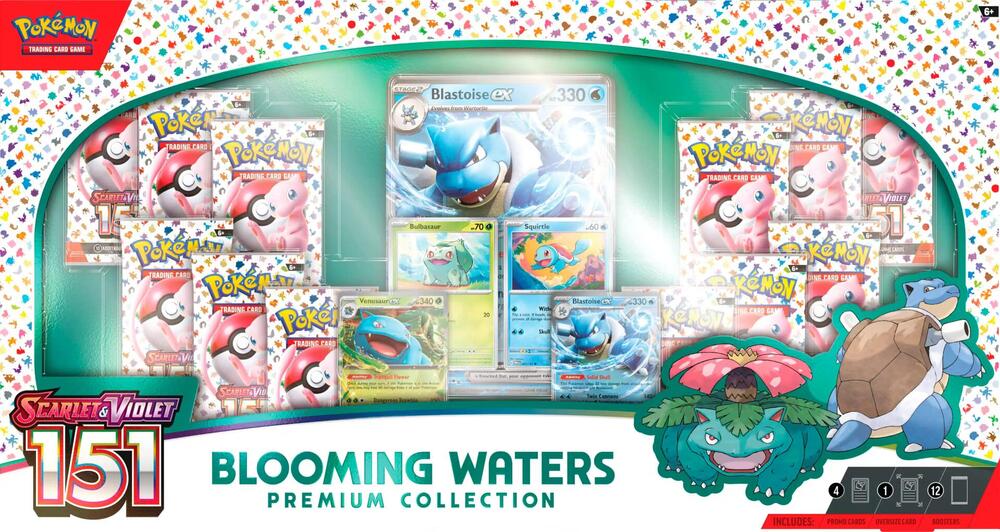 Scarlet & Violet Blooming Waters 151 Premium Collection