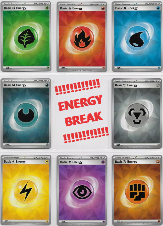 Energy Break Pokemon TCG (40 Packs) - Packs/Sets Announced